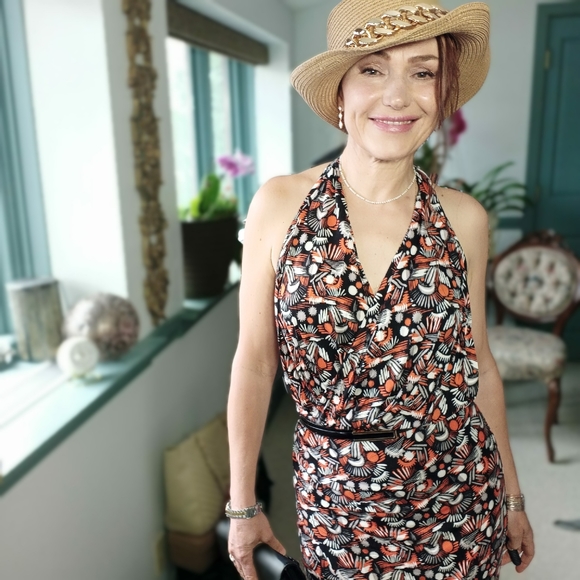 New FREE PEOPLE maxi RAYON dress 196J - Picture 6 of 12